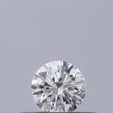 0.19 carat Round diamond E VVS2 Excellent
