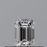 0.23 carat Emerald diamond D  VS2