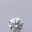 0.19 carat Round diamond G VVS1 Excellent