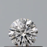 0.24 carat Round diamond F VVS1 Excellent