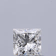 0.44 carat Princess diamond F VVS2 
