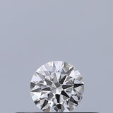 0.19 carat Round diamond D VVS1 Excellent