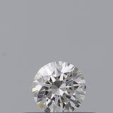 0.19 carat Round diamond F  IF Excellent