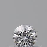 0.21 carat Round diamond D  VVS1 Excellent