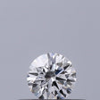 0.19 carat Round diamond D VVS1 Excellent