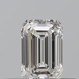 0.30 carat Emerald diamond F  VVS1