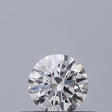 0.25 carat Round diamond F VVS1 Excellent