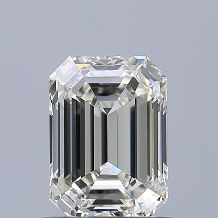 0.80 carat Emerald diamond I IF 