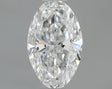 0.30 carat Oval diamond D VS1 