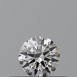 0.18 carat Round diamond E  VVS2 Excellent