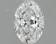 0.80 carat Oval diamond D SI2 