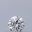 0.24 carat Round diamond E VVS1 Excellent