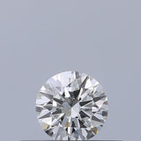 0.24 carat Round diamond E VVS1 Excellent