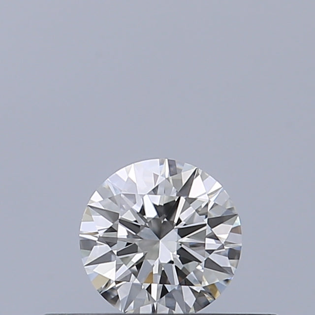 0.24 carat Round diamond E VVS1 Excellent