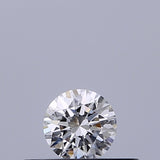 0.19 carat Round diamond E VVS2 Excellent