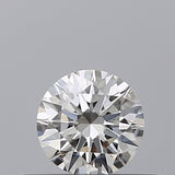 0.24 carat Round diamond F  VVS2 Excellent