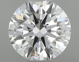 0.34 carat Round diamond F  VVS1 Excellent