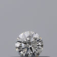 0.18 carat Round diamond G VVS1 Excellent