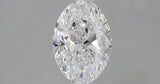 1.00 carat Oval diamond D SI1 