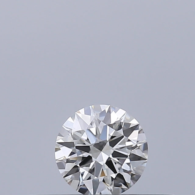 0.19 carat Round diamond E VVS1 Excellent