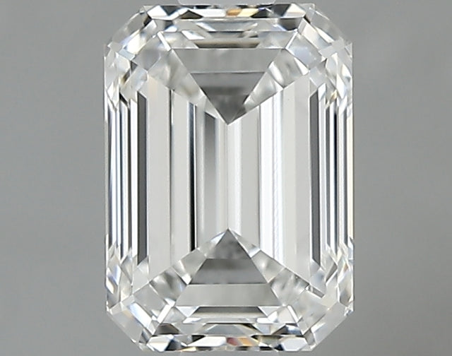 1.00 carat Emerald diamond F FL 