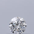 0.24 carat Round diamond E VVS1 Excellent