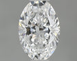0.41 carat Oval diamond D VVS1 
