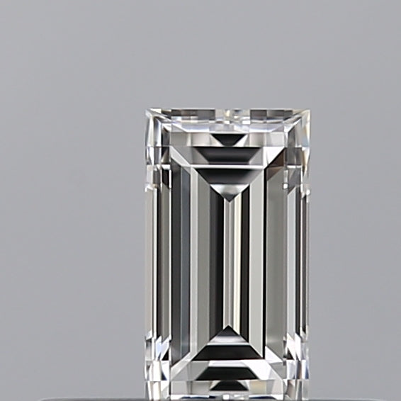 0.26 carat Baguette diamond F VVS1 