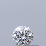 0.19 carat Round diamond E IF Excellent