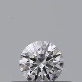 0.21 carat Round diamond D  VVS1 Excellent