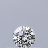 0.19 carat Round diamond F IF Excellent