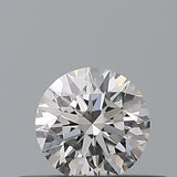 0.26 carat Round diamond F  VVS2 Excellent