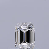 0.31 carat Emerald diamond E VVS2 