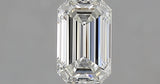 0.70 carat Emerald diamond H IF Excellent
