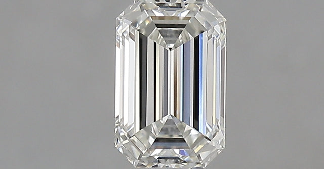 0.70 carat Emerald diamond H IF Excellent