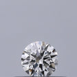 0.18 carat Round diamond F VVS1 Excellent