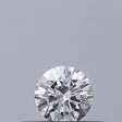 0.18 carat Round diamond E VS1 Excellent