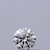0.18 carat Round diamond E VVS2 Excellent