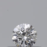 0.22 carat Round diamond E  VVS1 Excellent