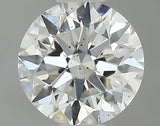 0.53 carat Round diamond I SI2 Excellent