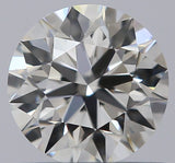 0.61 carat Round diamond J IF Excellent