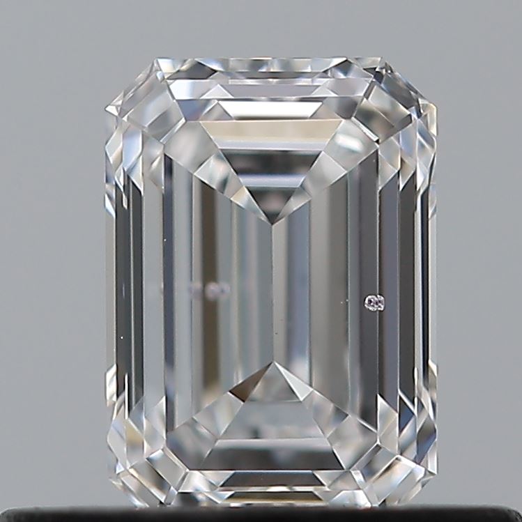 0.51 carat Emerald diamond D  SI2