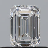 0.51 carat Emerald diamond D  SI2