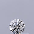 0.18 carat Round diamond F VVS1 Excellent