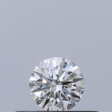 0.22 carat Round diamond F VVS1 Excellent