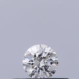 0.18 carat Round diamond E VVS1 Excellent