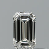 0.31 carat Emerald diamond H FL 