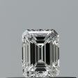 0.23 carat Emerald diamond F VVS2 