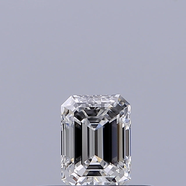 0.23 carat Emerald diamond E VVS2 