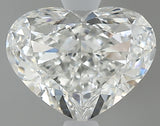 1.54 carat Heart diamond I VVS2 